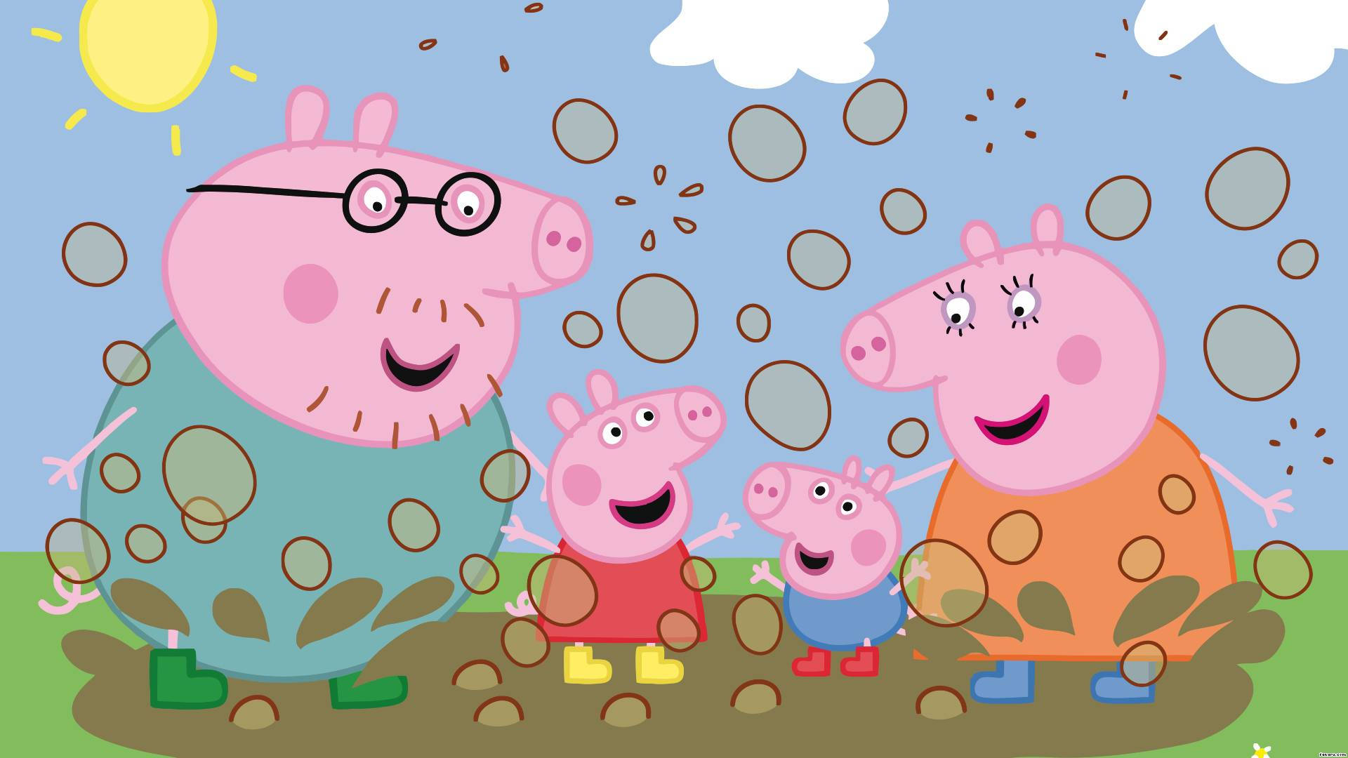 Download free Family Fun With Peppa Pig Tablet Wallpaper - MrWallpaper.com