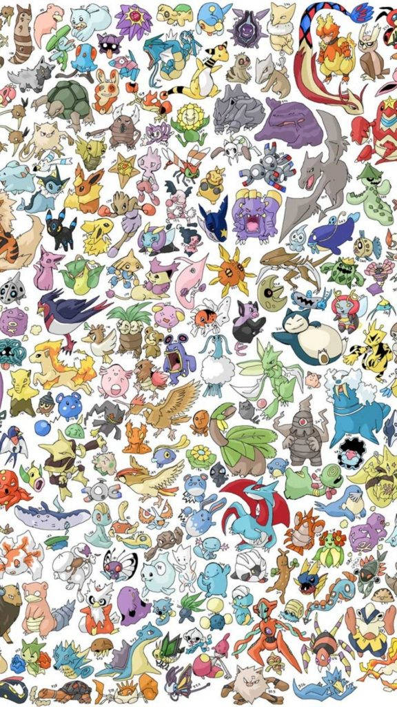 Famous Generation I Pokemon Iphone Wallpaper
