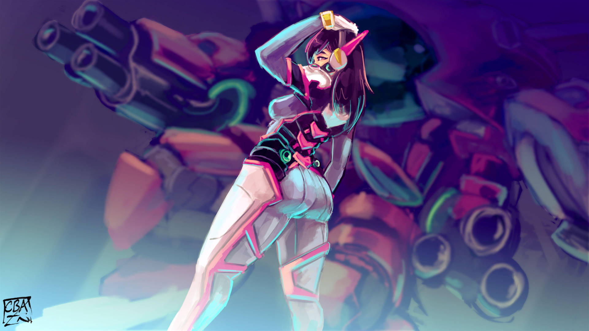 Download free Fan Art Sexy Dva Wallpaper - MrWallpaper.com