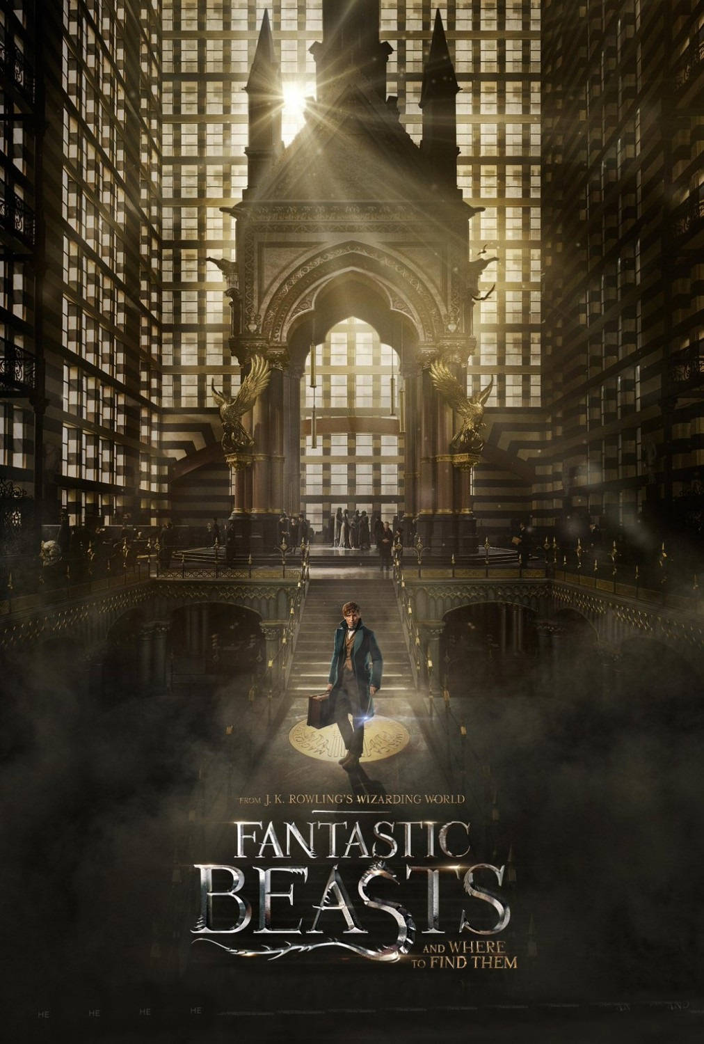 Fantastic Beasts And Where To Find Them Movie Poster Wallpaper