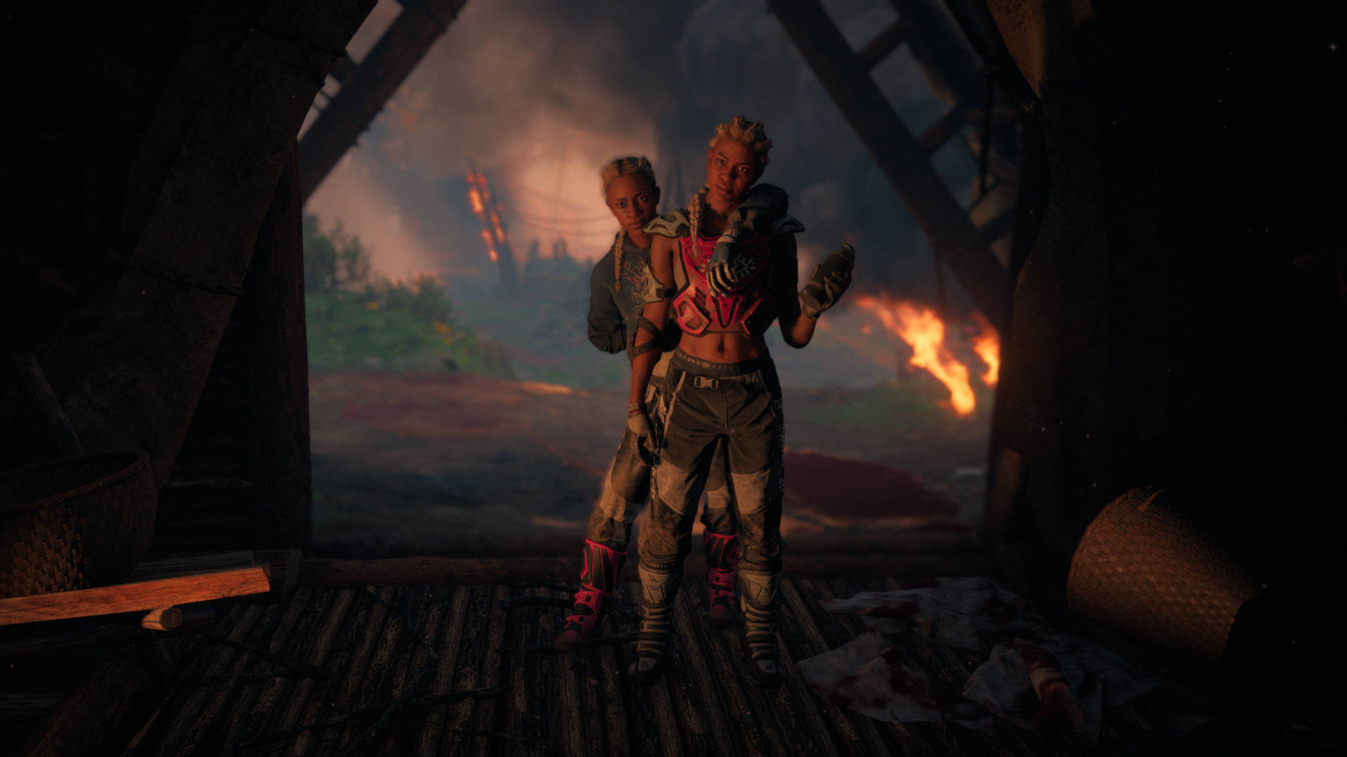 Download free Far Cry New Dawn Twins Closeness Wallpaper - MrWallpaper.com