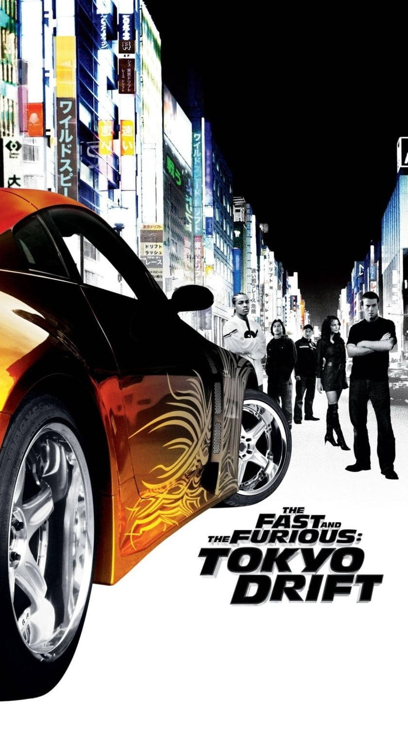 Fast And Furious Cars Tokyo Drift Poster Wallpaper