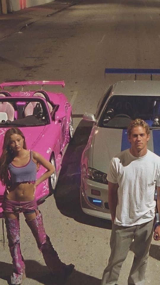 Fast And Furious Devon Aoki And Paul Walker Phone Wallpaper