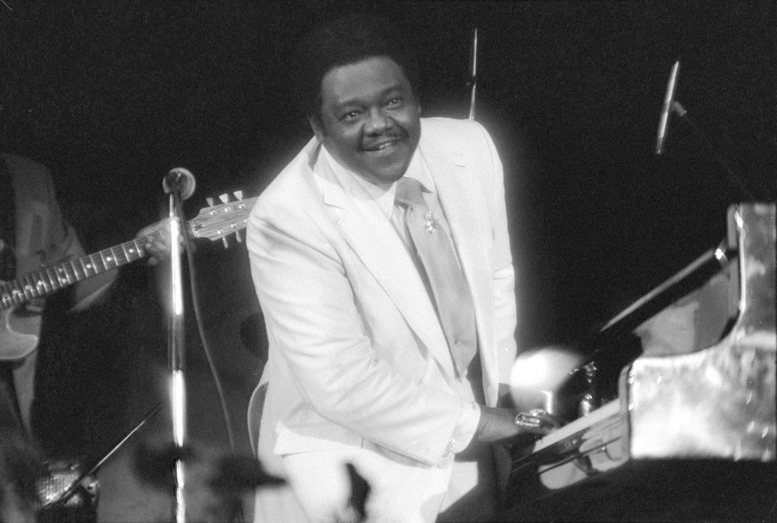 Fats Domino American Pianist Wallpaper