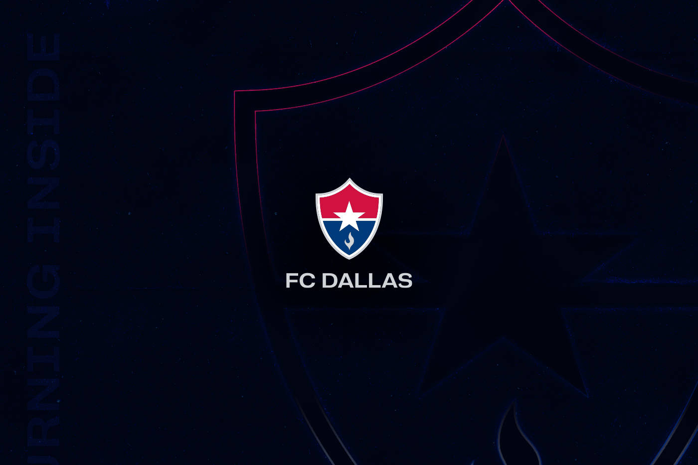 Fc Dallas Minimalist Badge Wallpaper