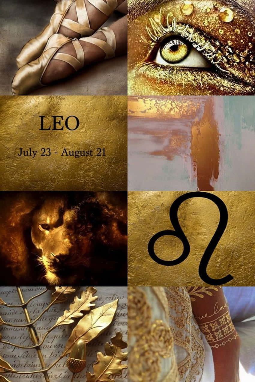 Feel Empowered With #leoaesthetic Wallpaper