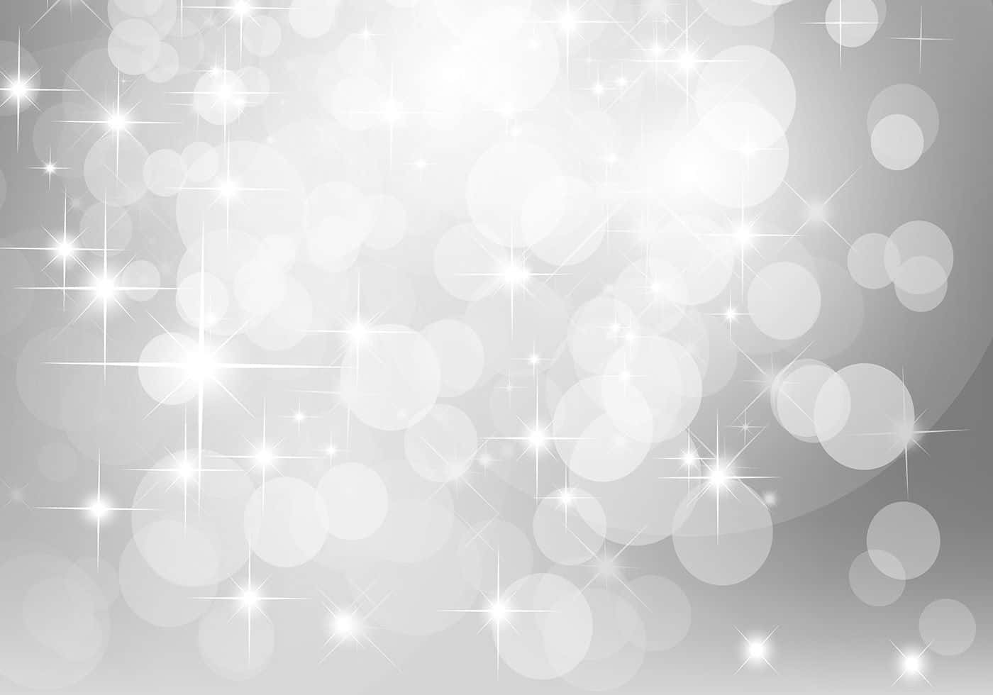 Feel The Glamour Of White Glitter Wallpaper
