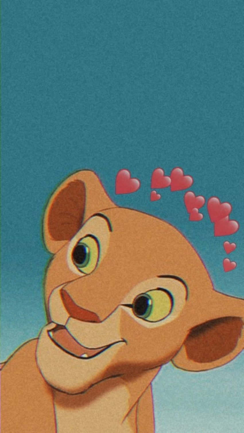 Feel The Majesty Of The Lion King With This Gorgeous Aesthetic Wallpaper Wallpaper