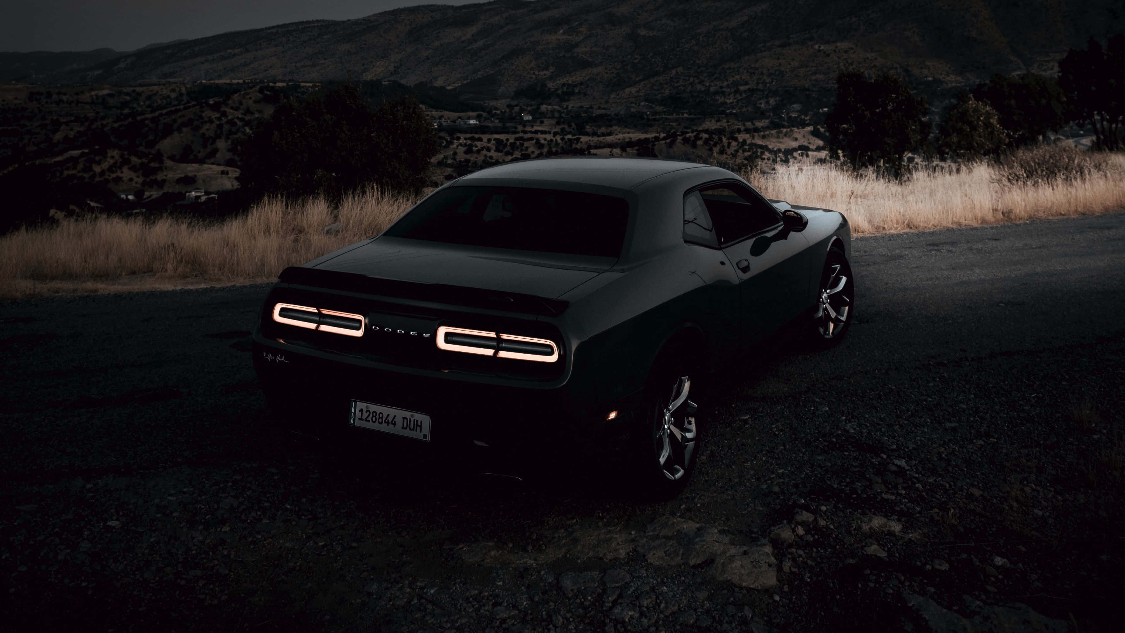 Feel The Power Of The Dodge Challenger 4k Wallpaper