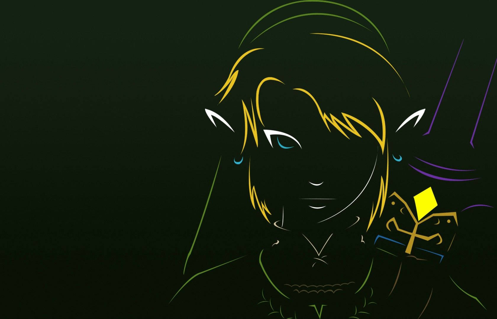 Feisty Zelda Background Cover Wallpaper