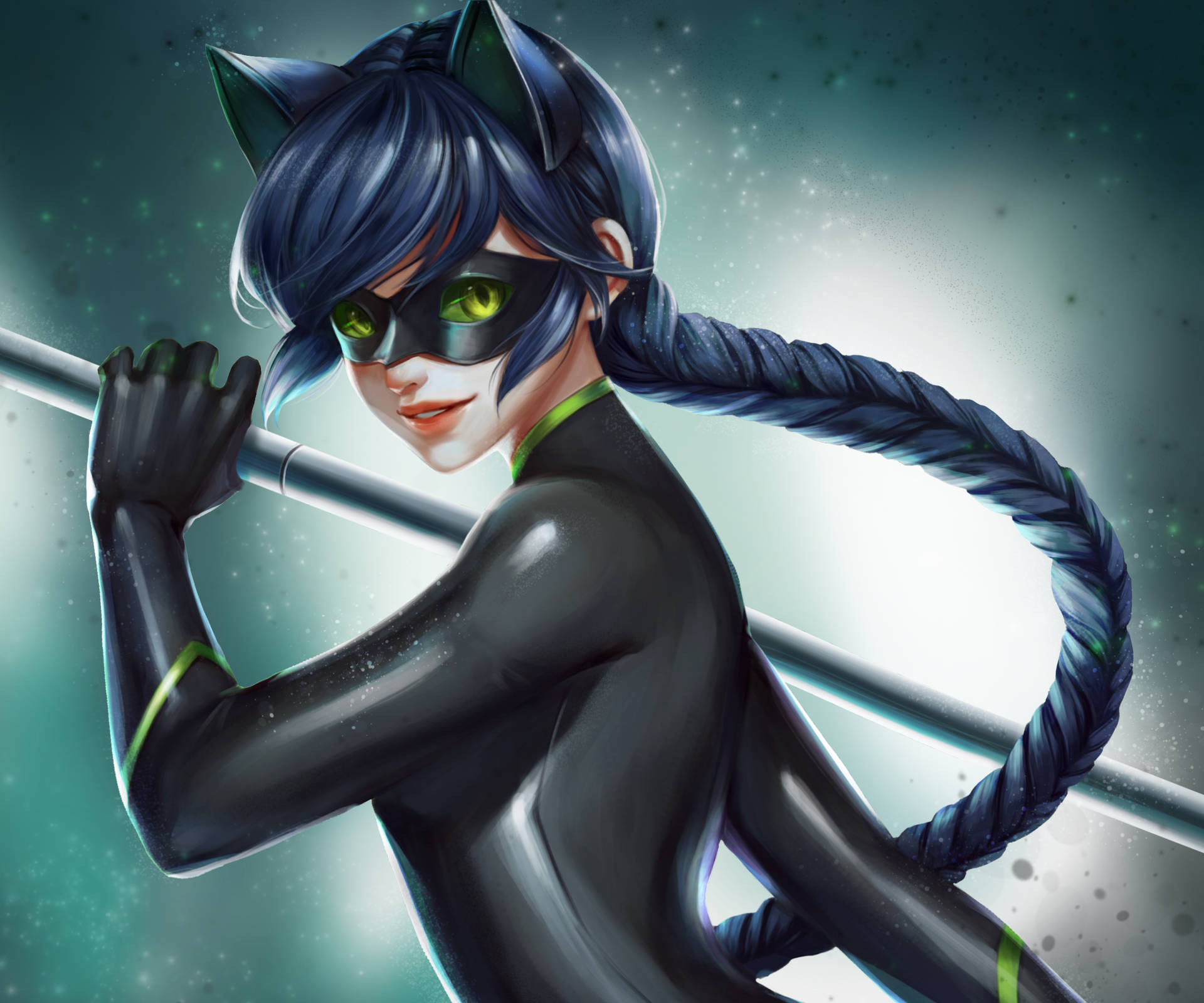 Download free Female Cat Noir Miraculous Fanart Wallpaper - MrWallpaper.com