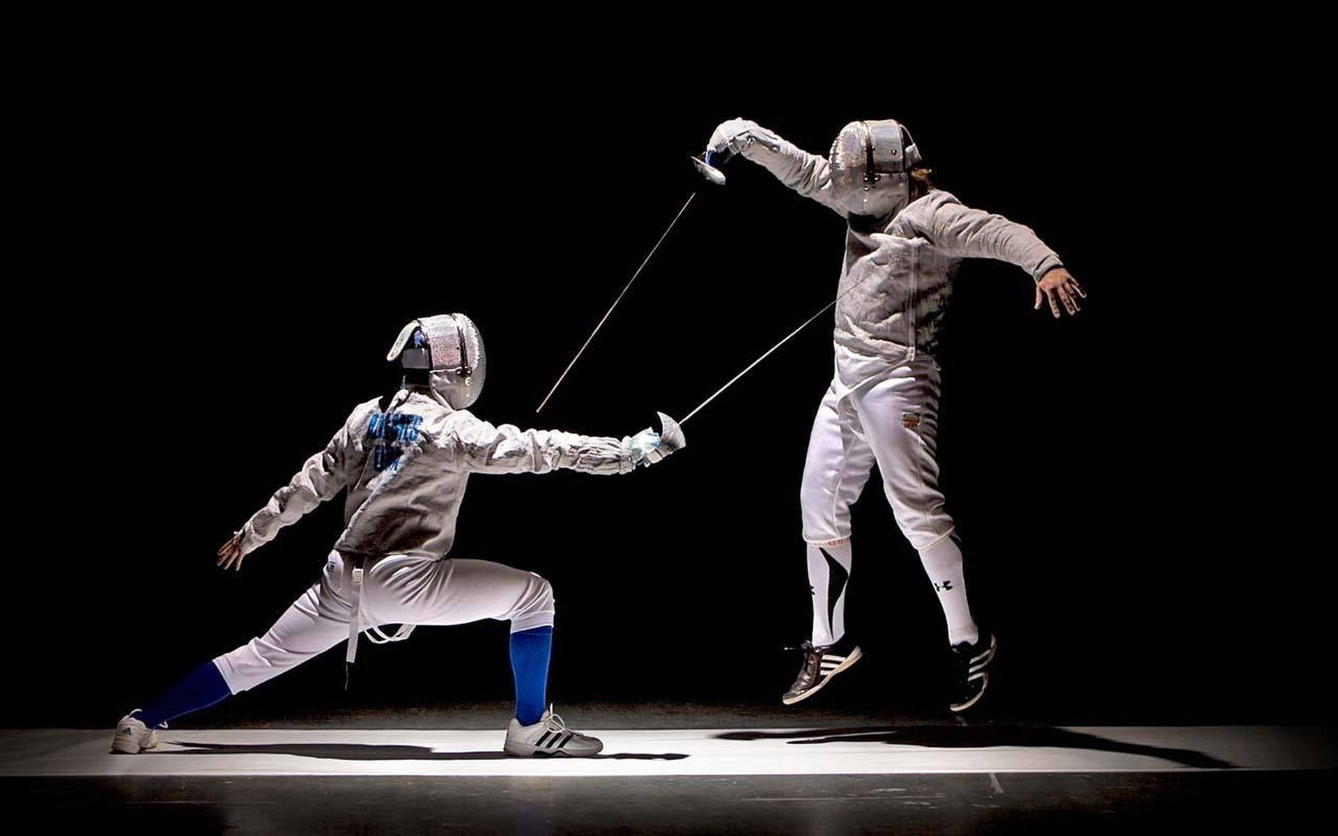 Download The Fencers Fencing Wallpaper | Wallpapers.com