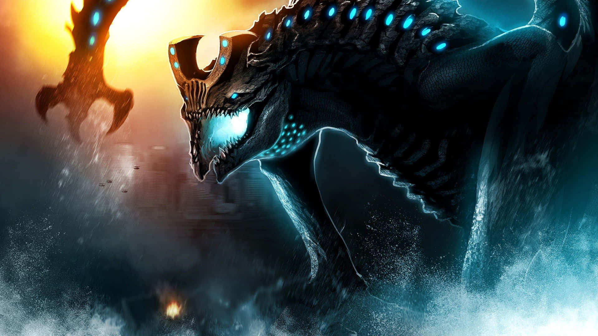 Radian, the Multidimensional Kaiju [Wallpaper] by nhociory on DeviantArt