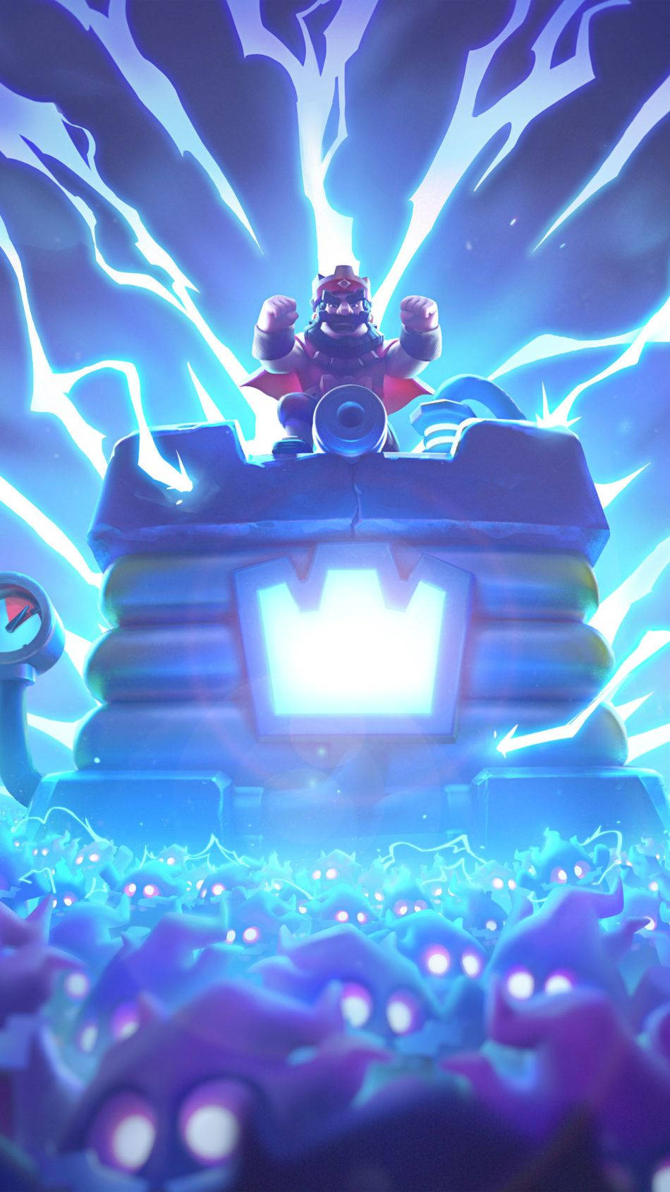 Fierce Battle In Clash Royale Wallpaper