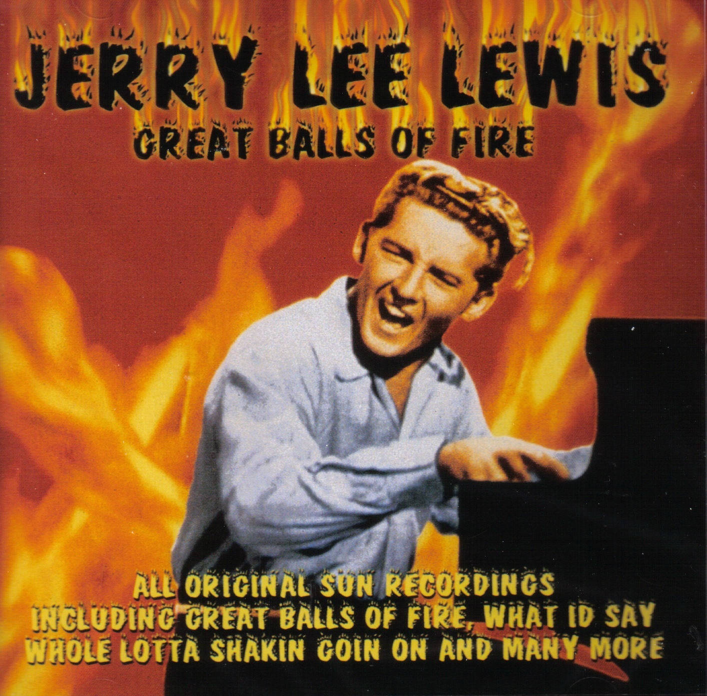 Fiery Jerry Lee Lewis Album Cover Wallpaper