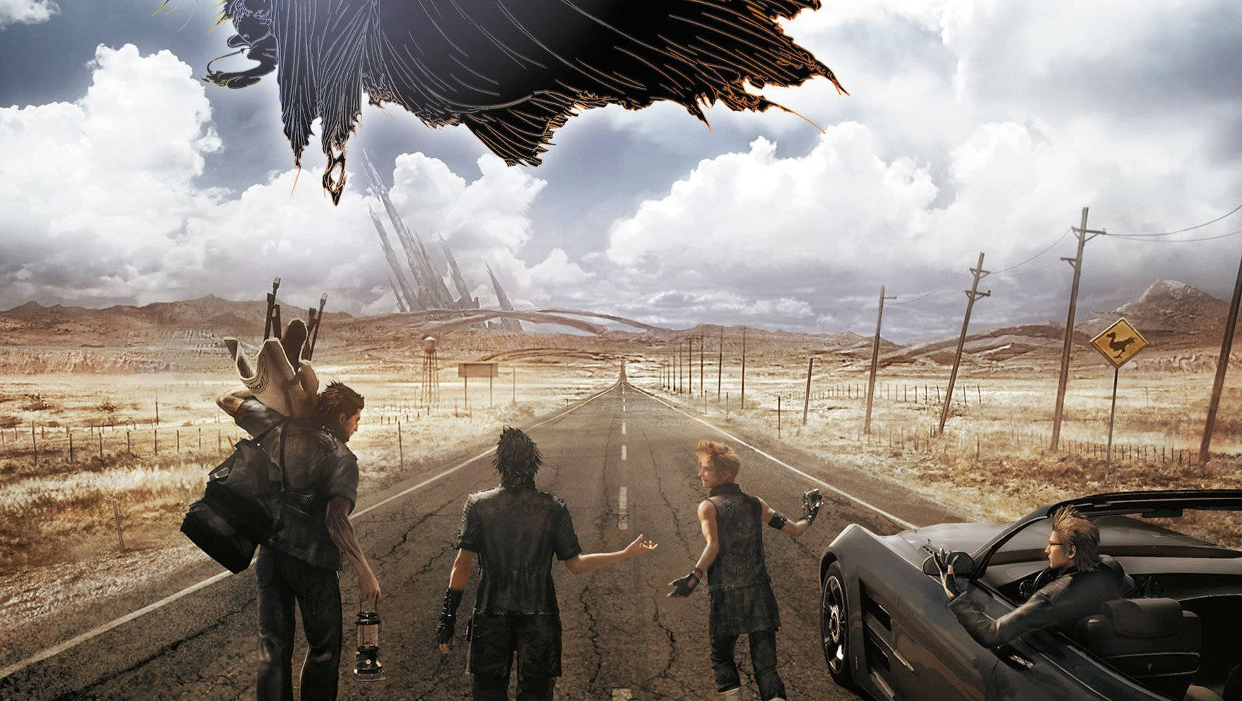 Final Fantasy Xv Noctis And Friends Wallpaper