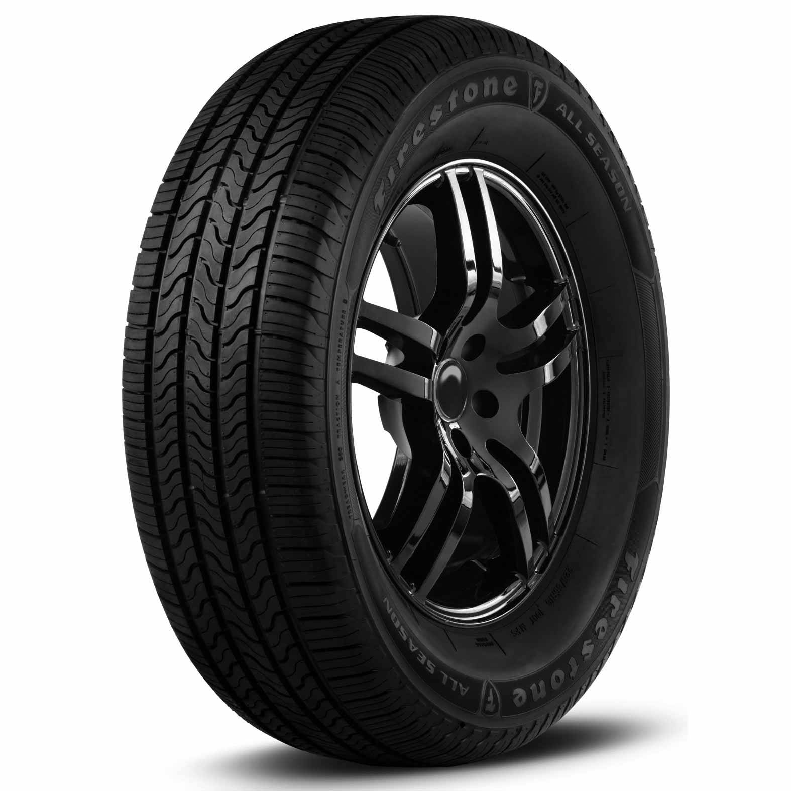 Firestone Black Tire On White Wallpaper