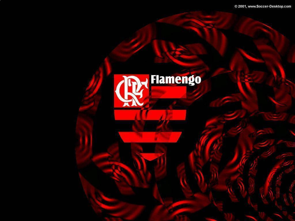 Flamengo Fc Abstract Wallpaper