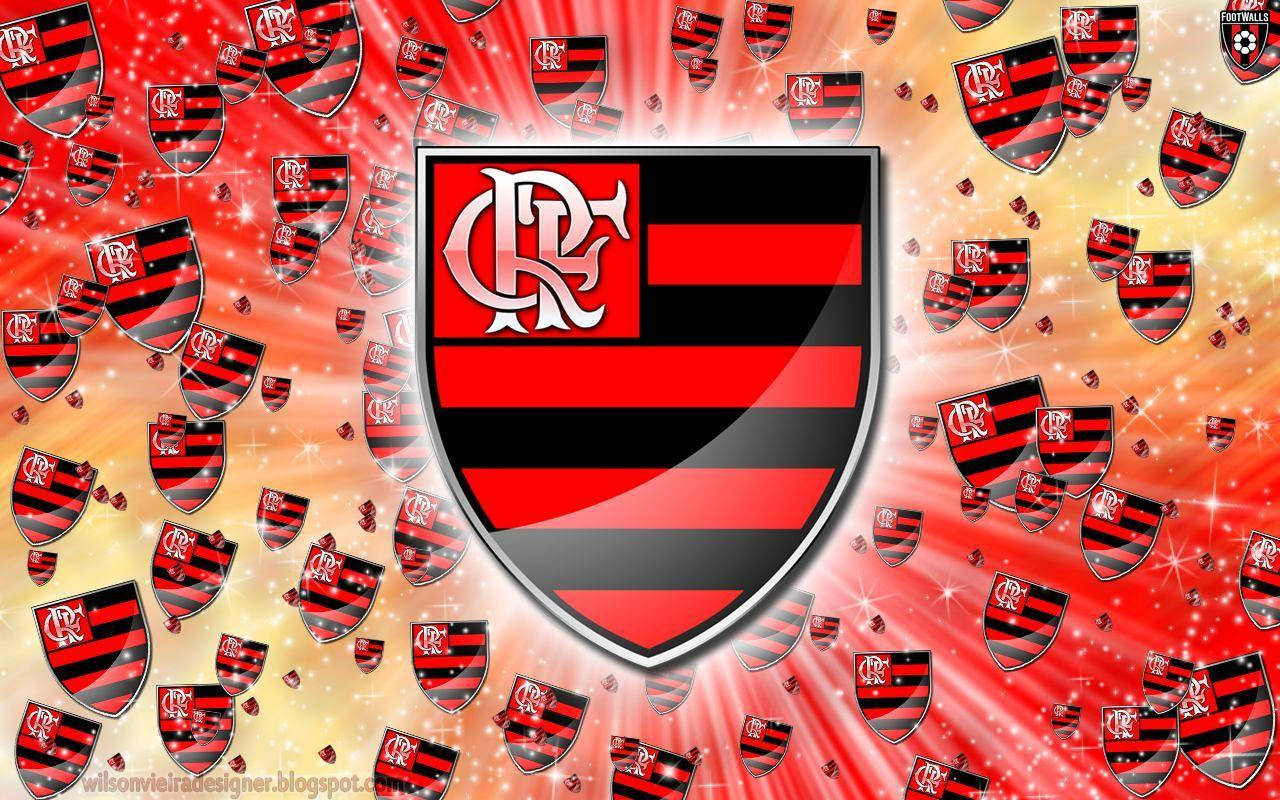 Flamengo Fc Aesthetic Logo Wallpaper