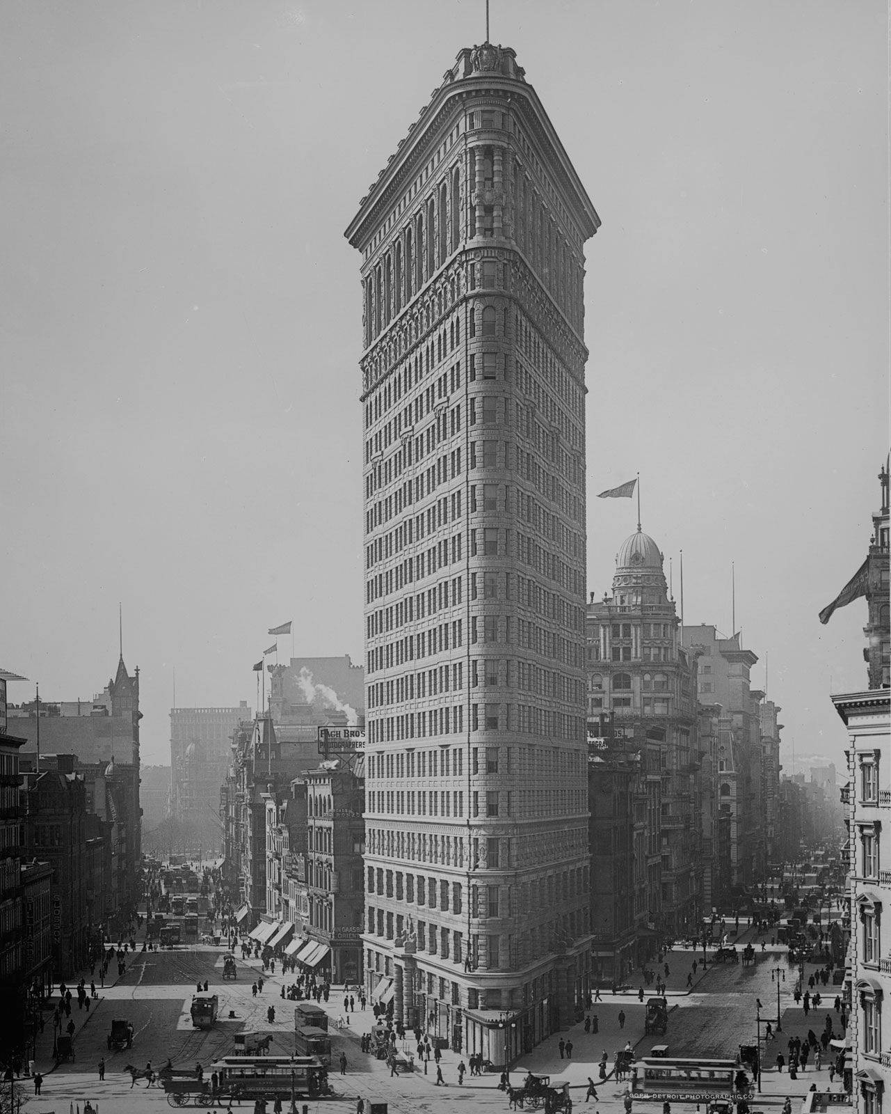 Flatiron Building Very Old Wallpaper