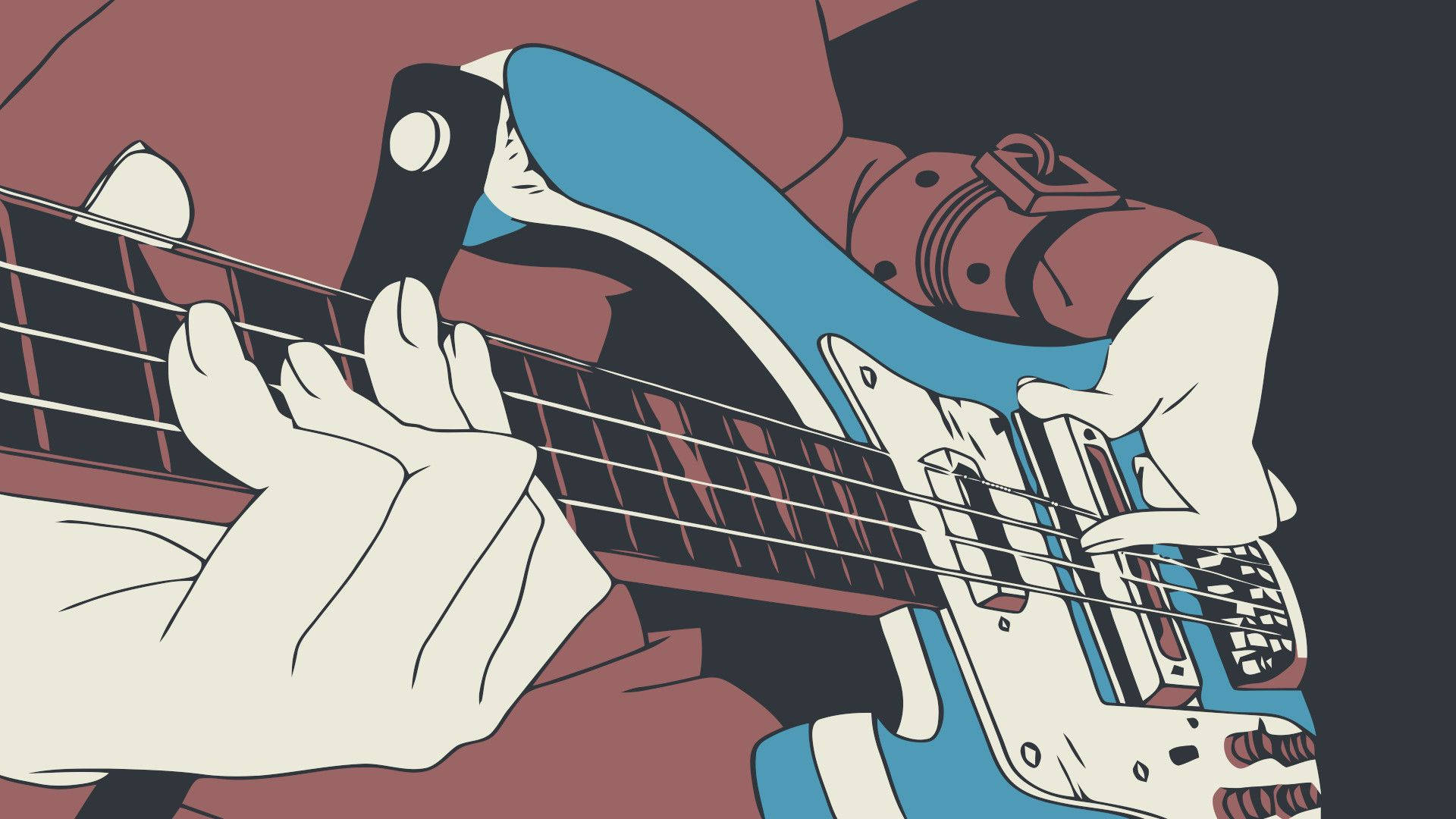 Download free Flcl Guitar Strings Wallpaper MrWallpaper