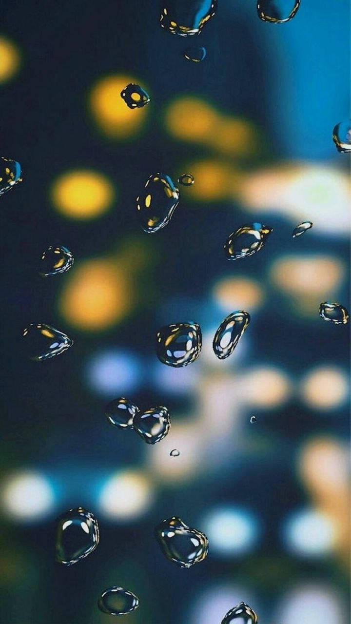 Floating Water Droplets Original Iphone 7 Wallpaper