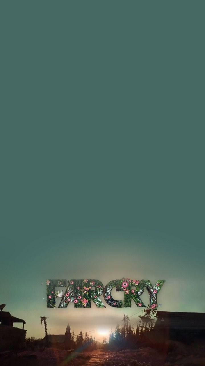 Floral Logo Far Cry Iphone Wallpaper