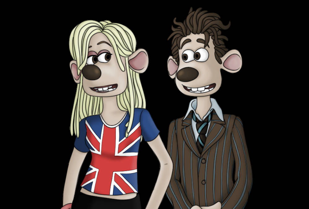 Flushed Away British Wallpaper