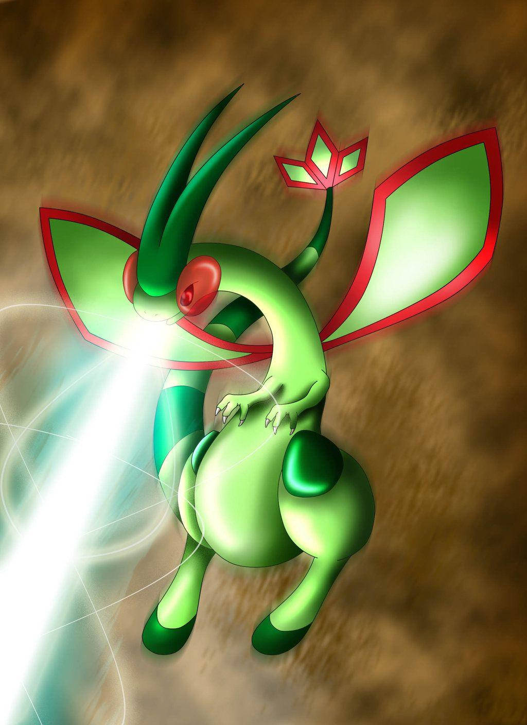 Flygon Attack Wallpaper