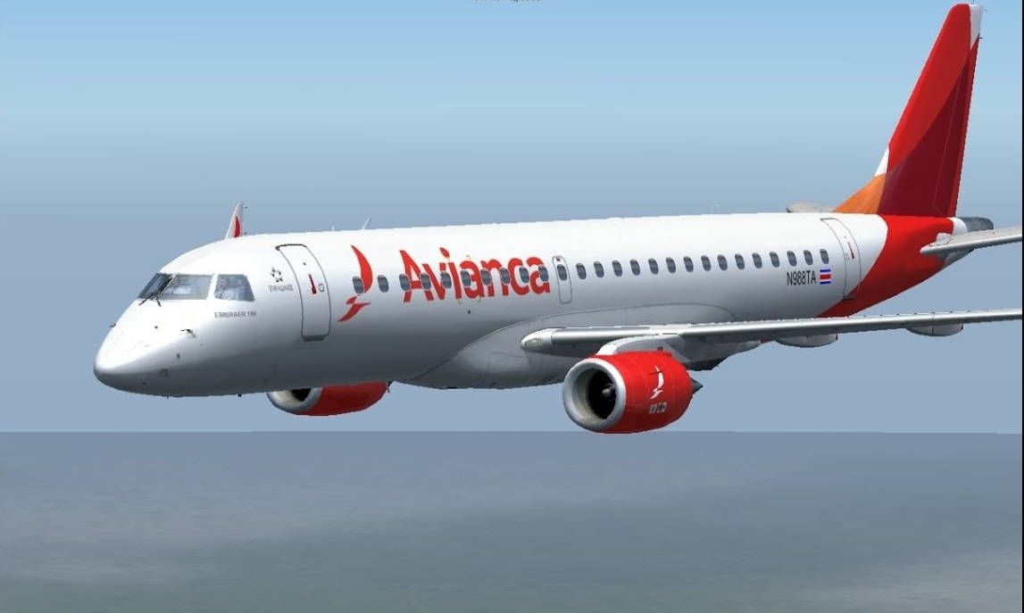 Flying Avianca Flag Carrier Aircraft Wallpaper