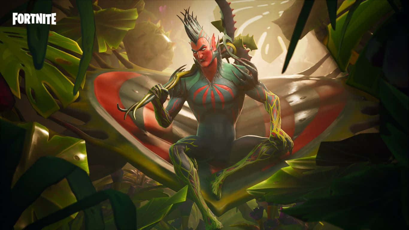 Flytrap Character Fortnite 1366x768 Wallpaper