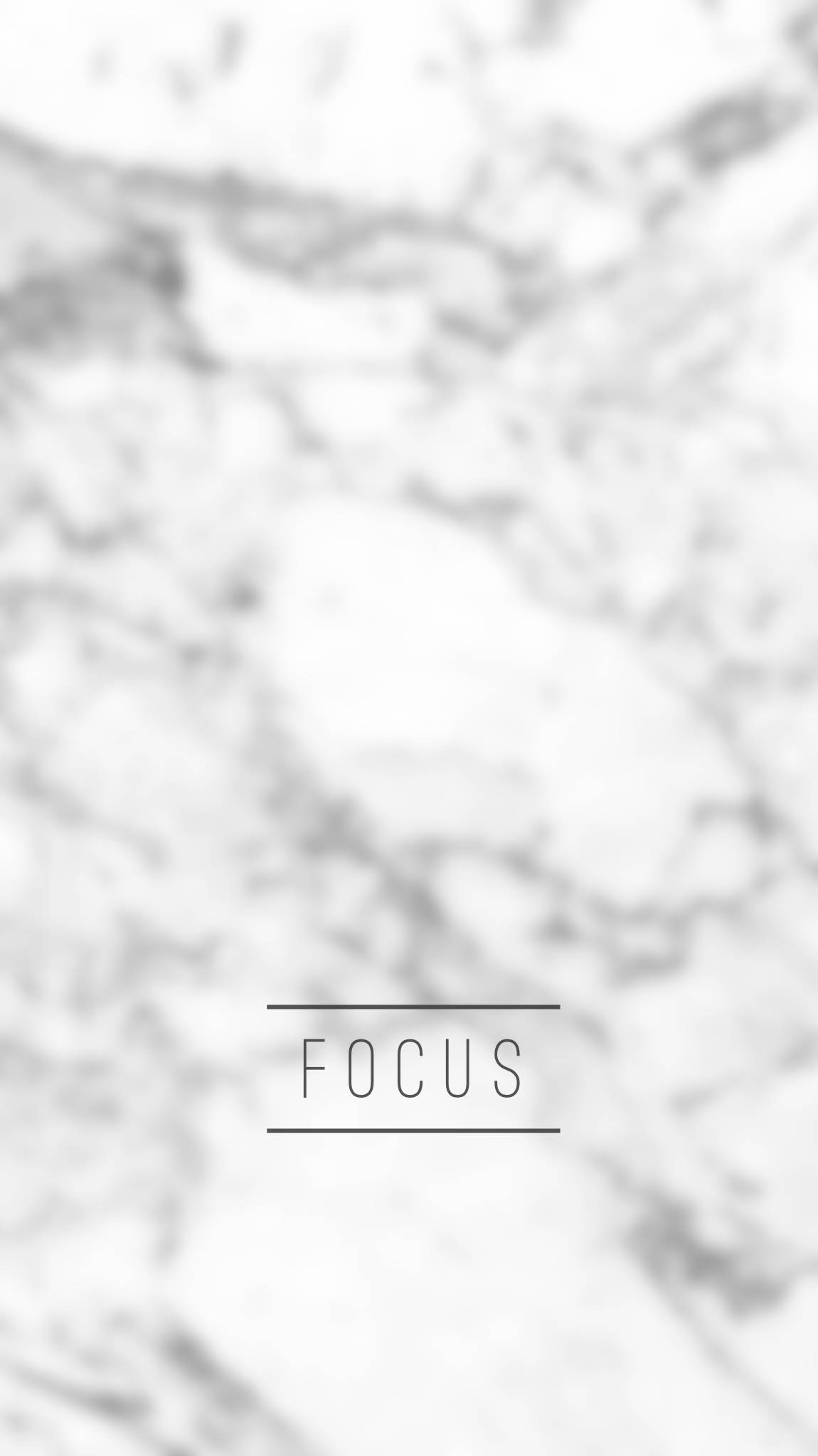 Focus Black White Marble Iphone Wallpaper