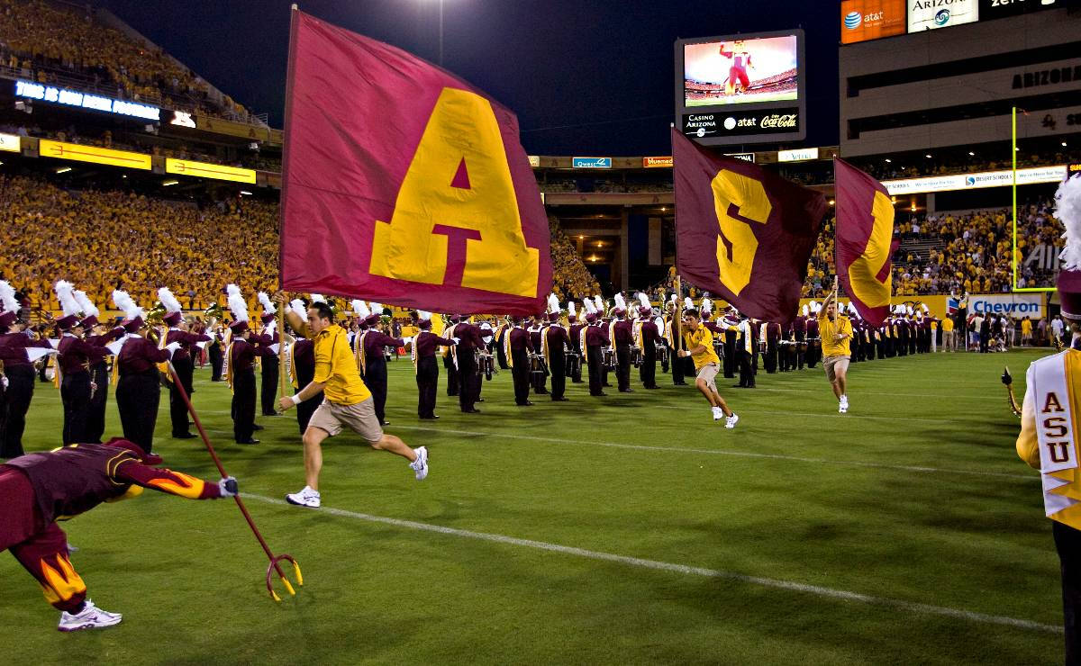 Football Team Arizona State University Wallpaper