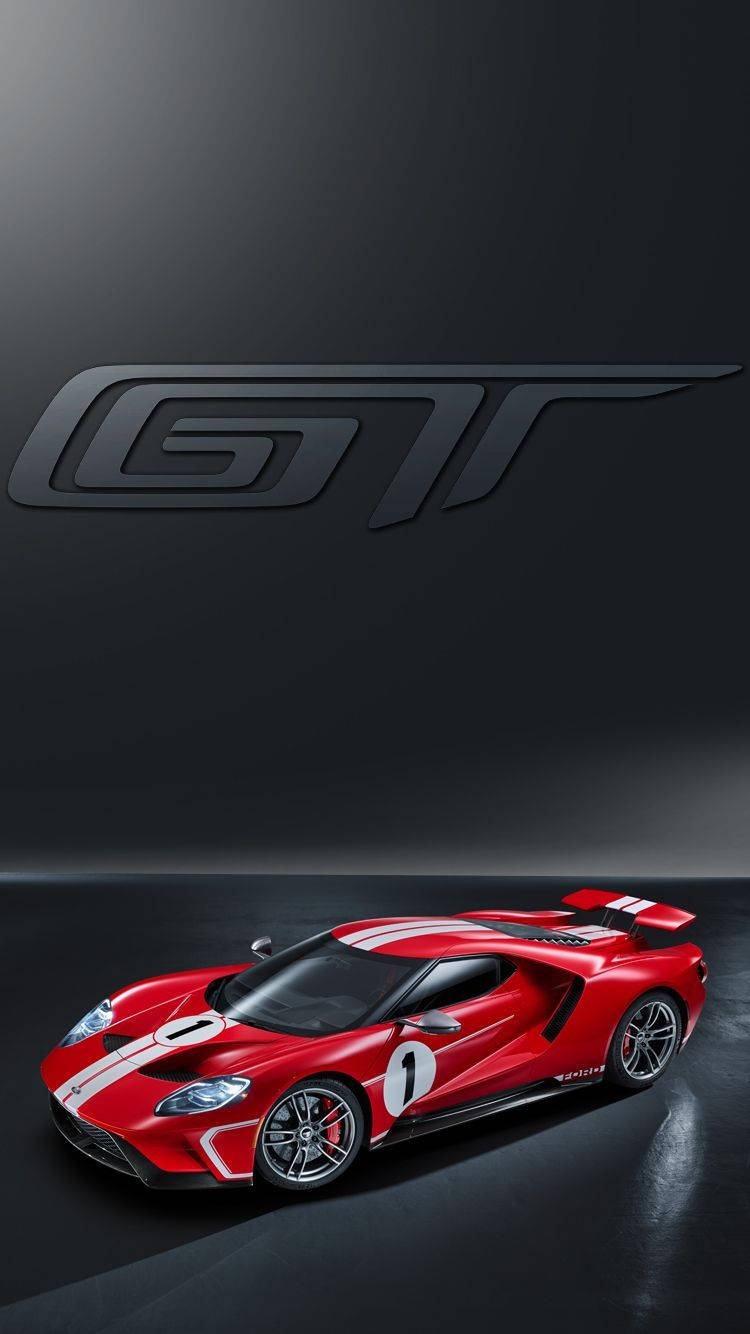 Ford Iphone Race Car 1 Wallpaper