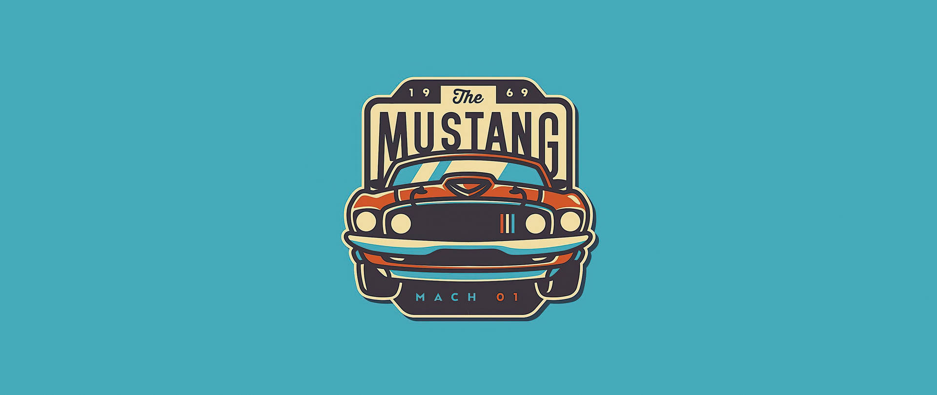 Ford Mustang Digital Art Wallpaper