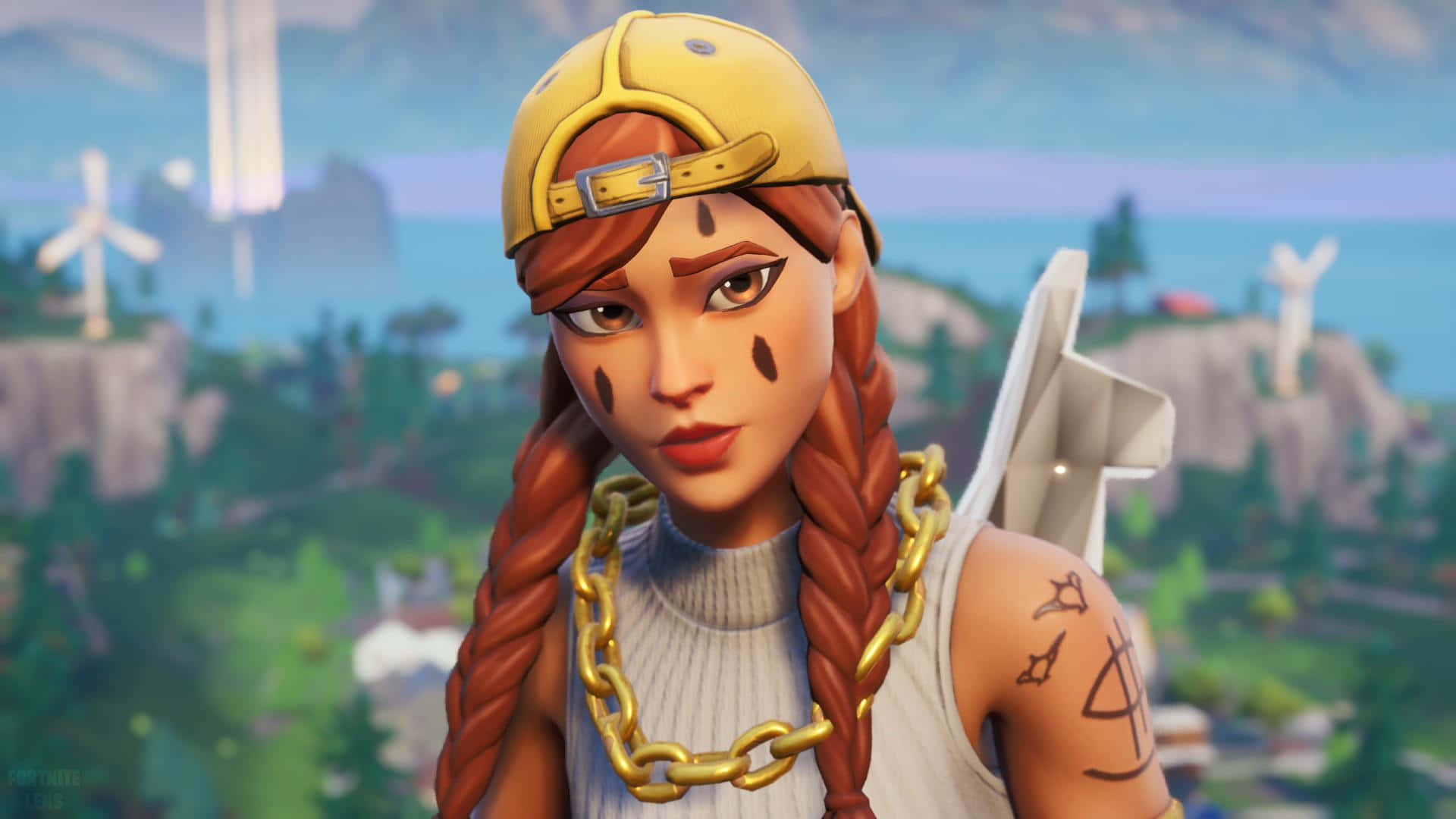 Download free Fortnite Aura Skin Sad Reaction Wallpaper - MrWallpaper.com