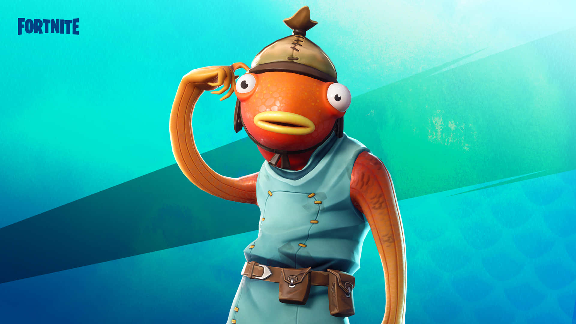 Fortnite Fishstick Desktop Wallpaper