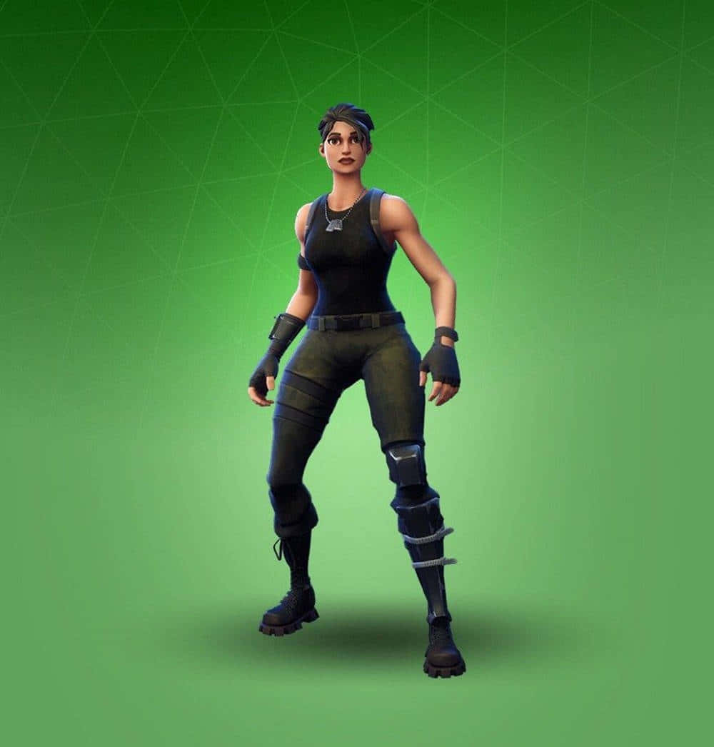 Fortnite Kuno In Green Wallpaper