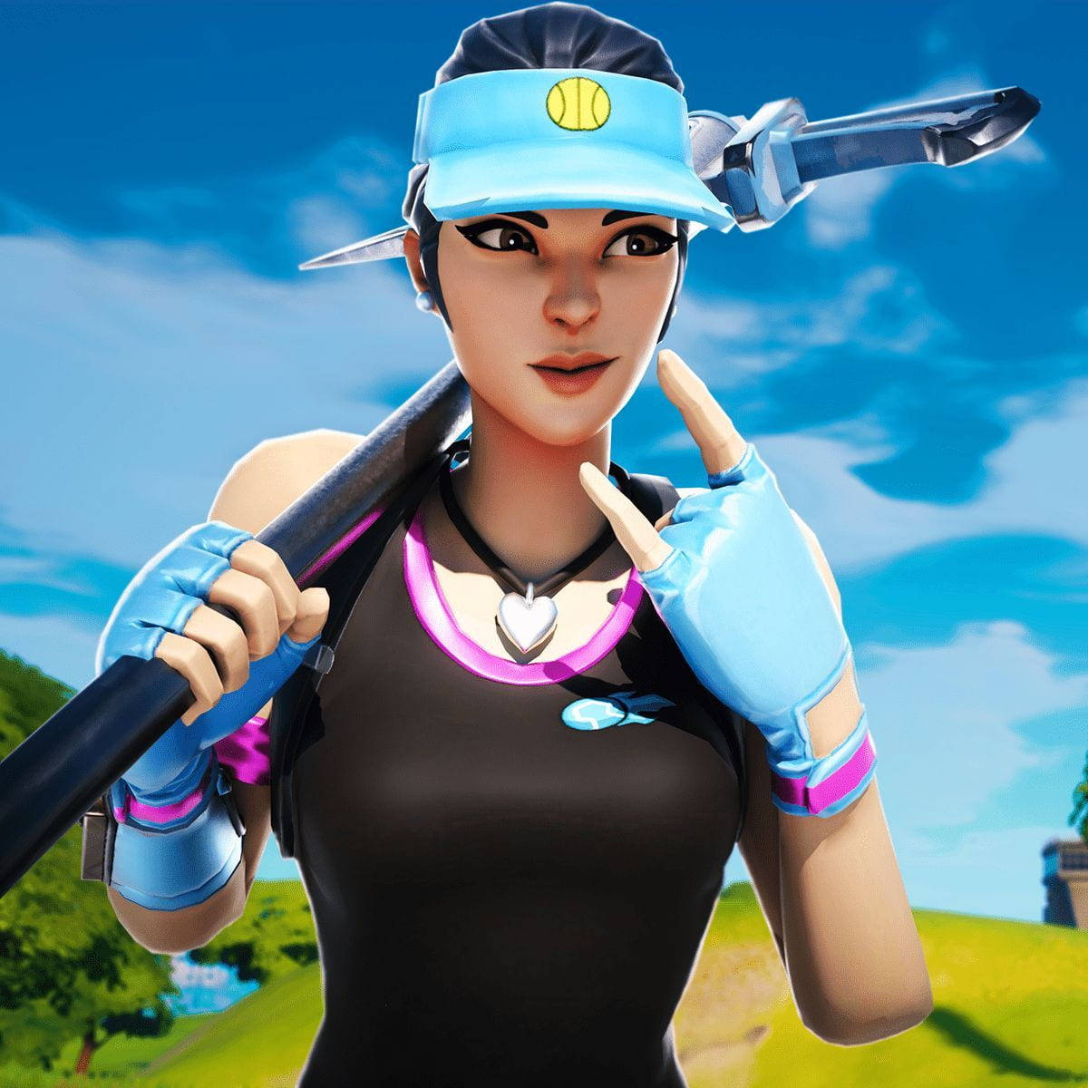 Fortnite Pfp Valley Girl Outfit Wallpaper