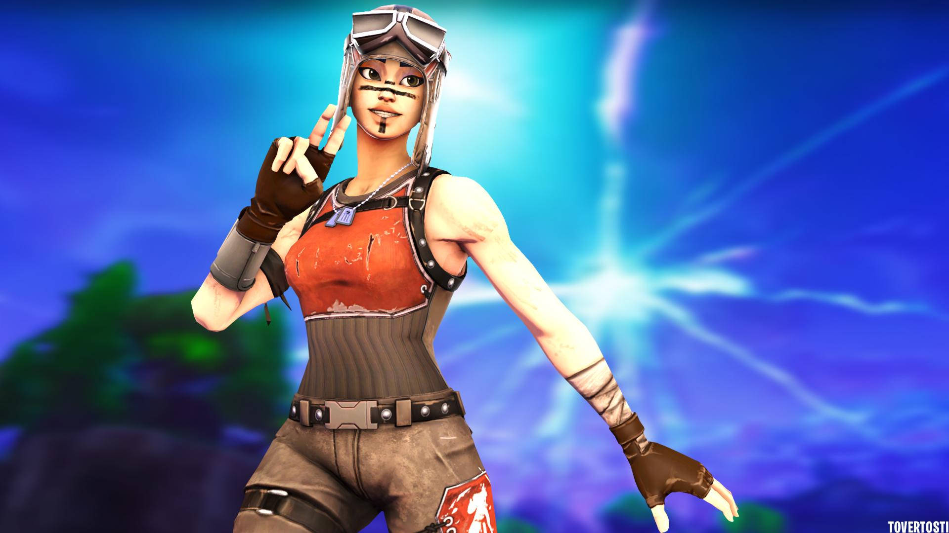 Download free Fortnite Thumbnails Renegade Raider Wallpaper -  MrWallpaper.com