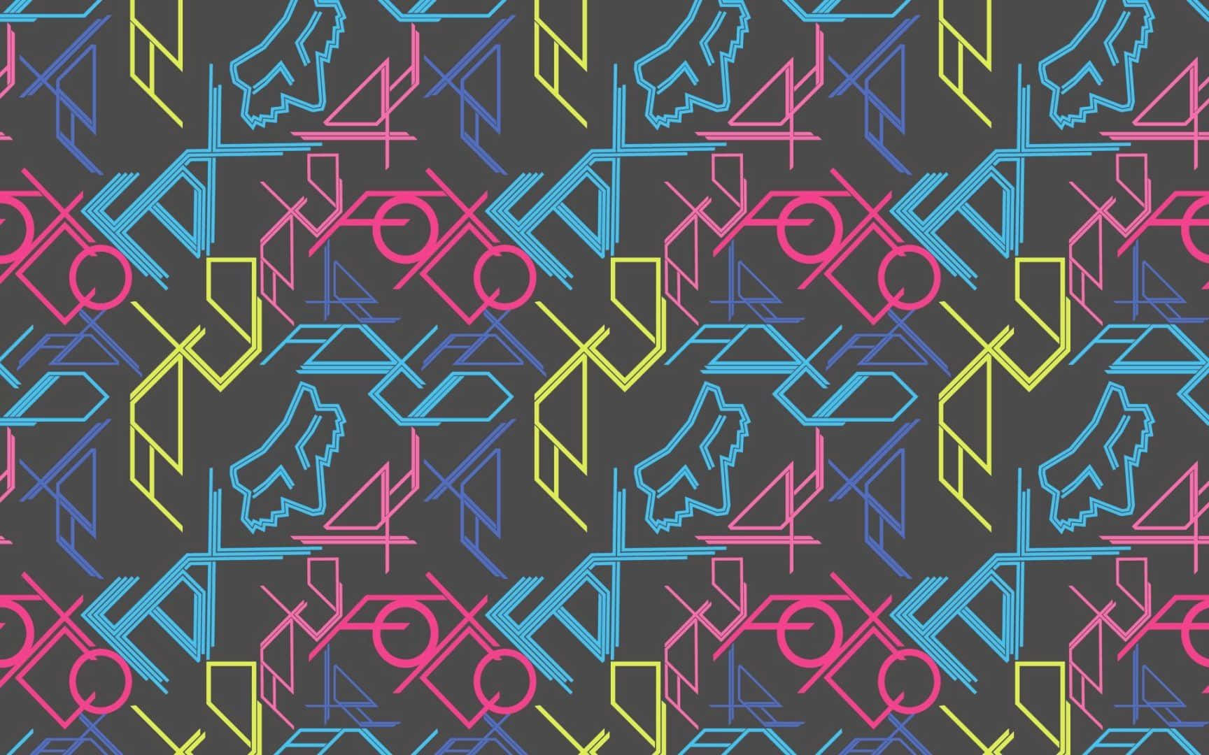 Fox Racing Logo Straight Lines Wallpaper