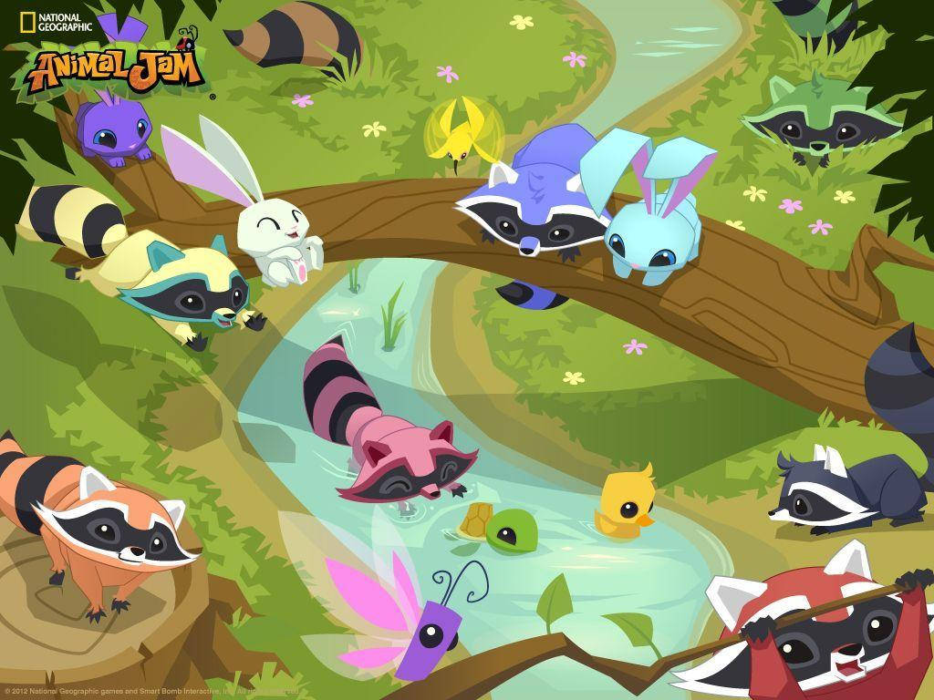 Foxes In Animal Jam Wallpaper