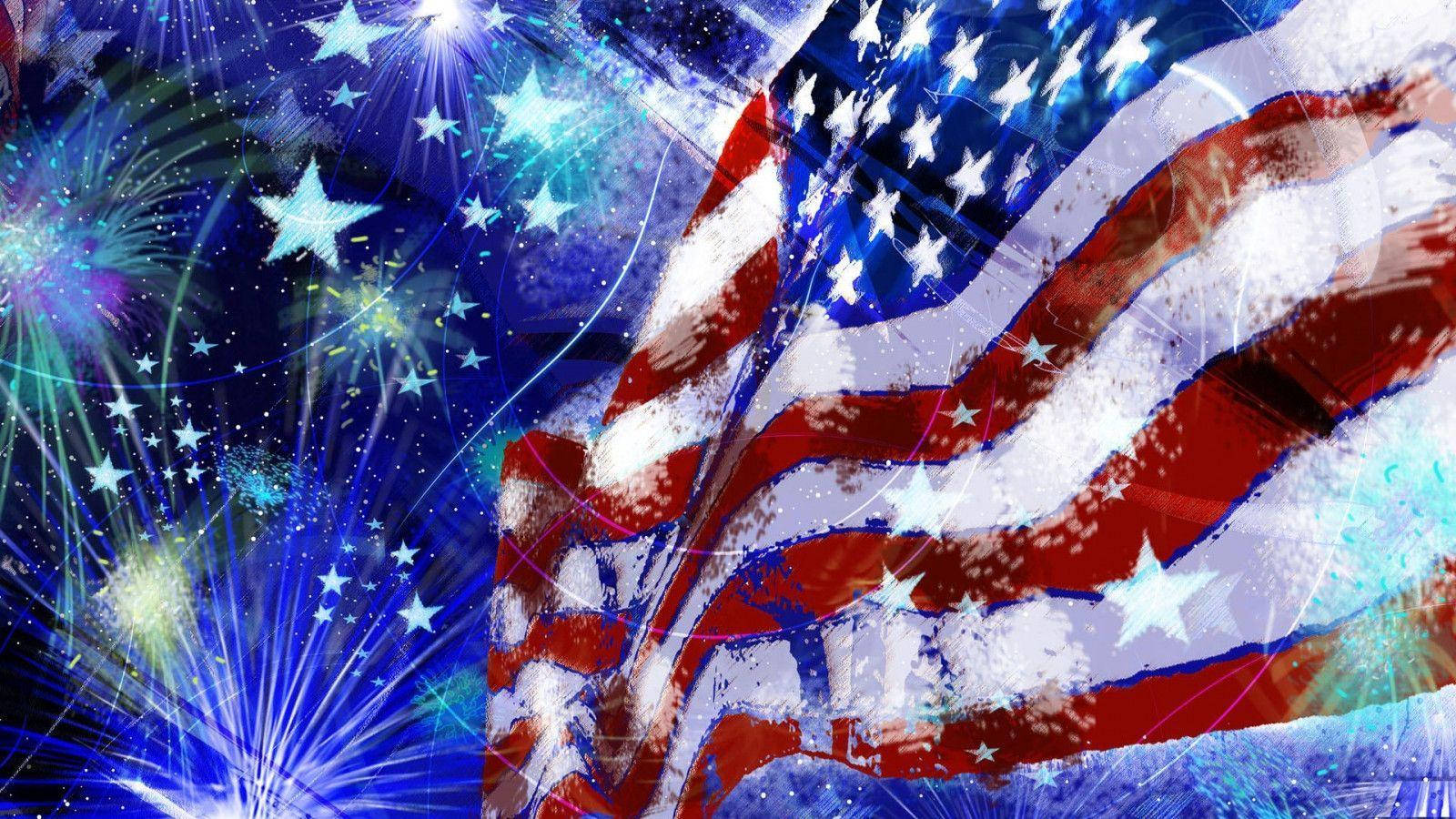 Free 4th Of July Background Wallpaper