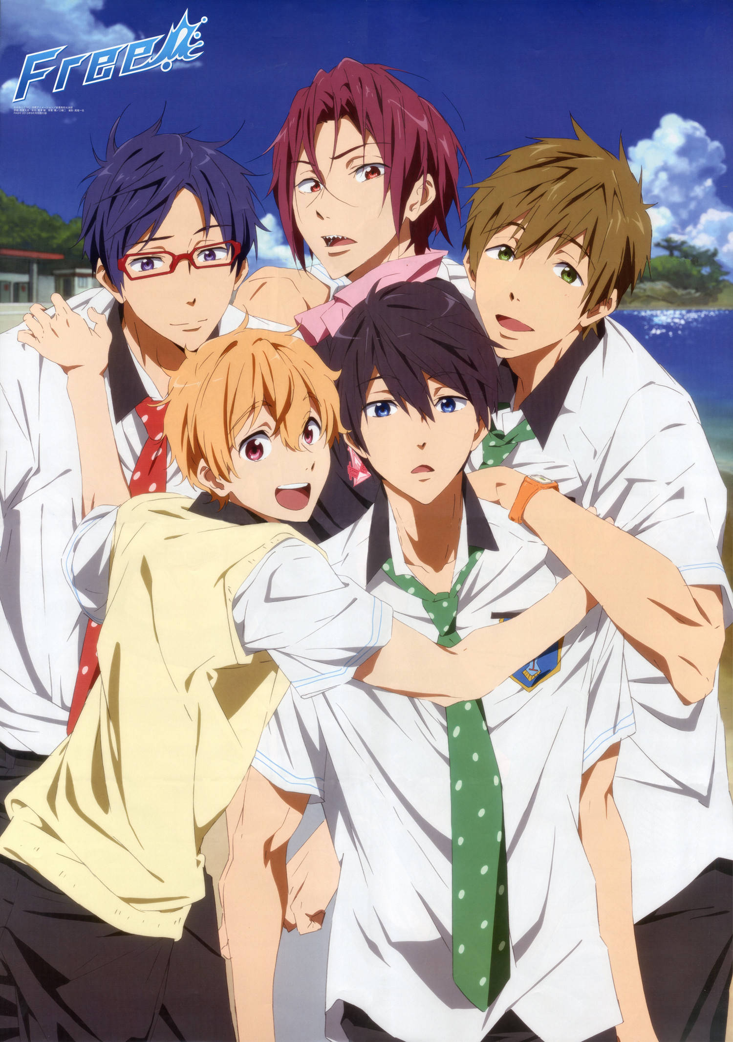 Free Anime Pfp Iwatobi Members Wallpaper