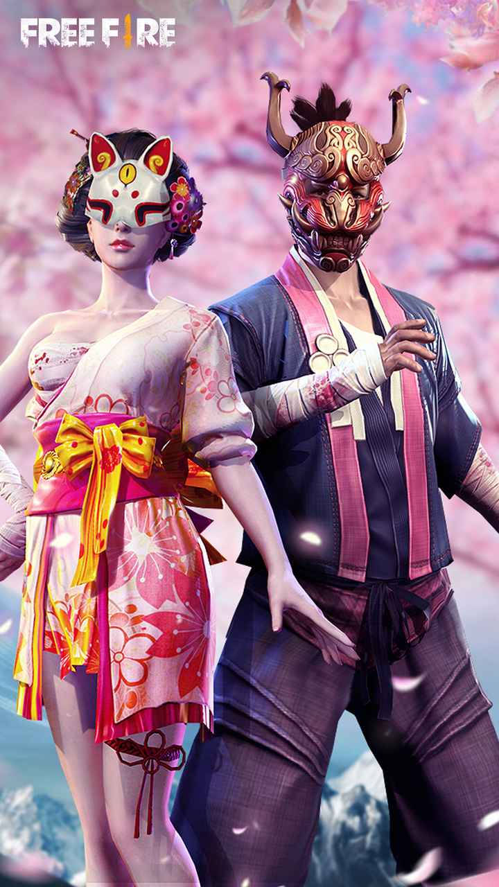 Free Fire Dj Alok Japanese Skins Wallpaper