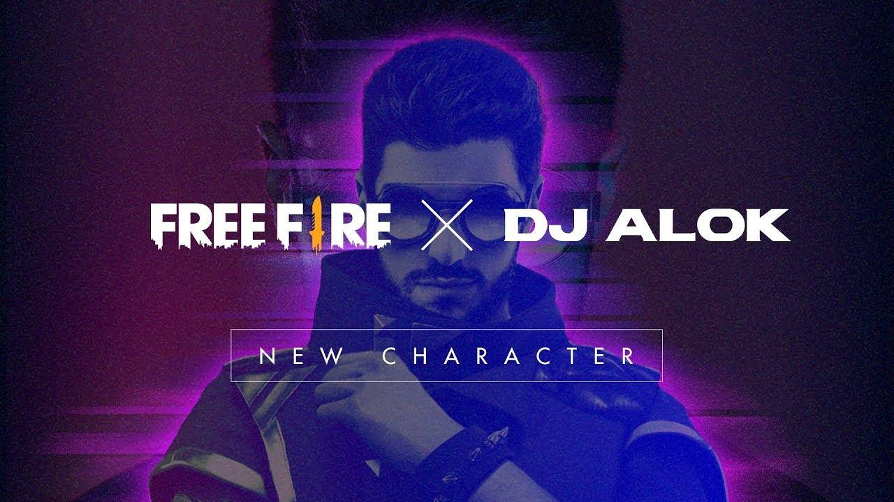 Free Fire Dj Alok New Character Announcement Wallpaper