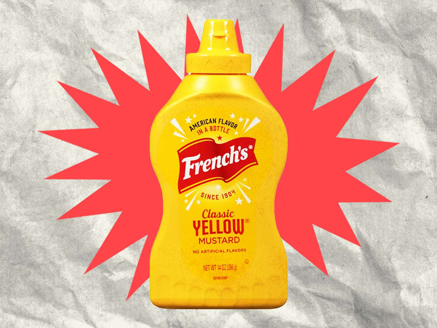 Frenchs Classic Yellow Mustard Bottle Wallpaper