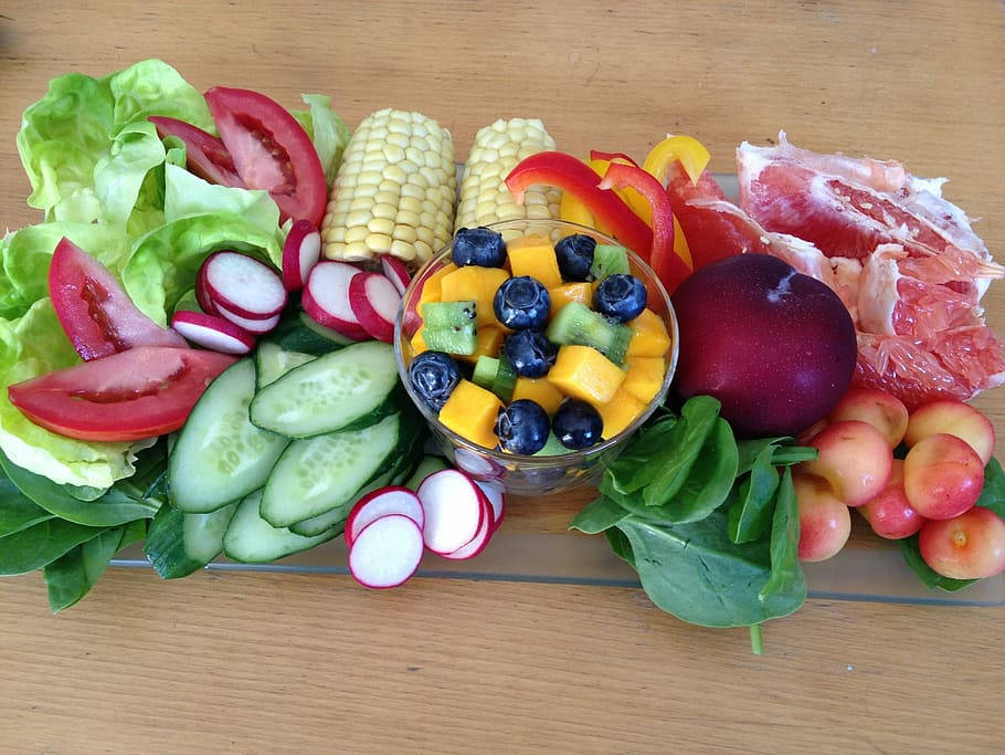 Fresh Fruit Salad Wallpaper