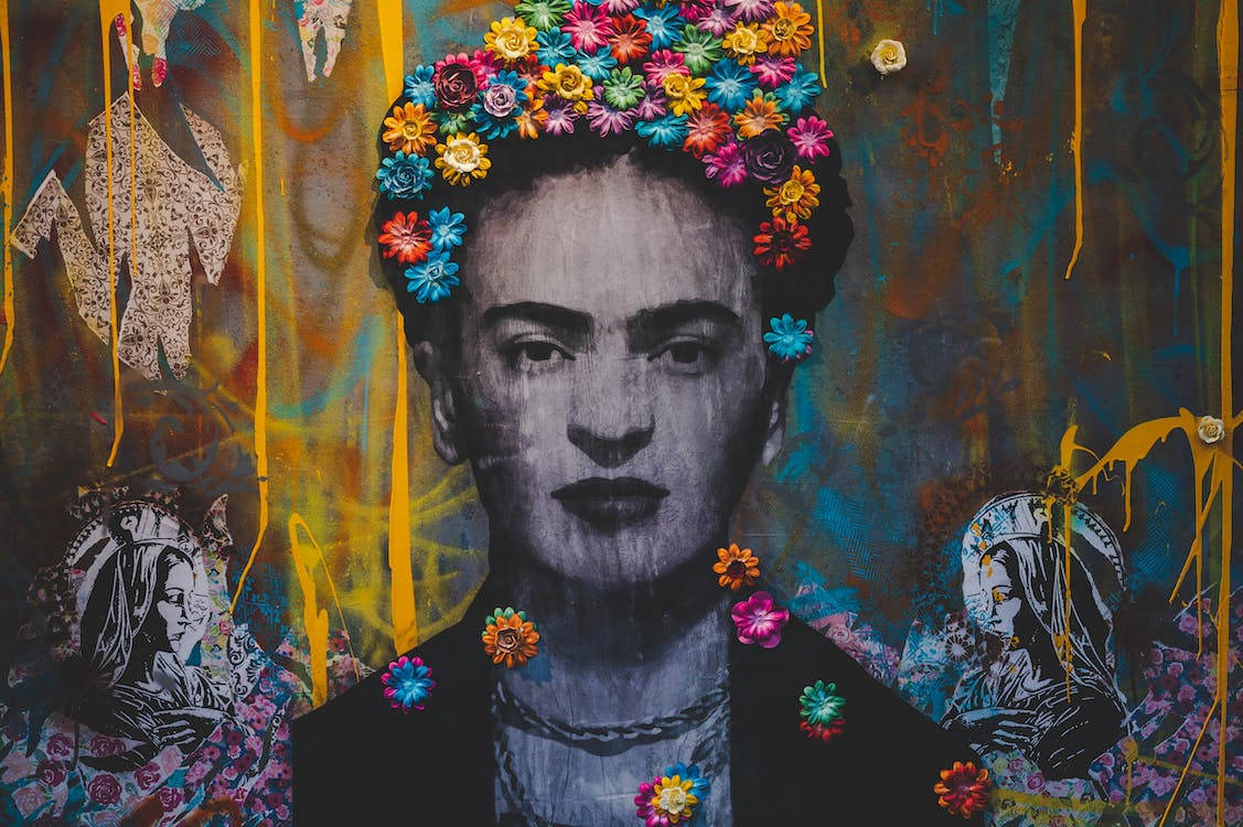 Frida Kahlo Famous Painting Wallpaper