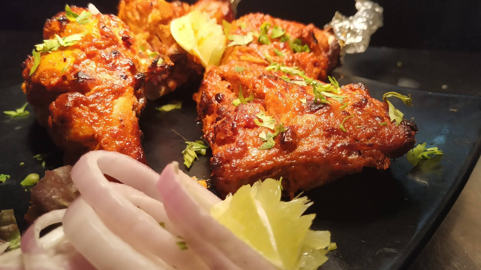 Fried Tandoori Chicken Wallpaper